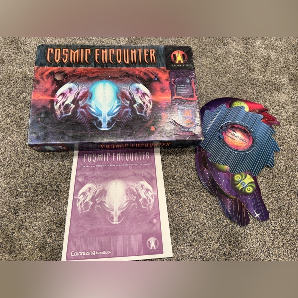 Vintage 2000 Cosmic Encounter Avalon Hill Board Game